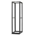 Panduit - 36" Deep 4 Post Rack With Cage Nuts 8 Fo