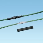 Panduit - Gaine thermorétractable fine ; adhésive ; dia. 6,4 mm; Cdt.25