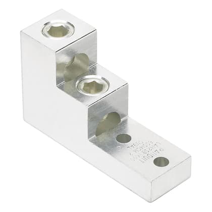 Panduit - Aluminum Mechanical Lug, 2 Hole, 2 Barre