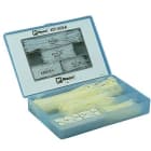 Panduit - Assortiment de colliers PLT (1M,1.5I,2S,3S) et embases (2S) pour extérieur