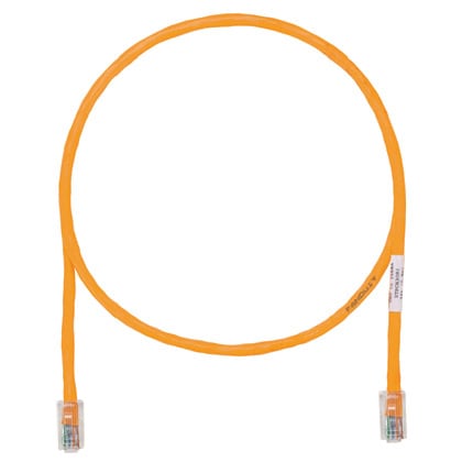 Panduit - Copper Patch Cord, Cat 5e, Orange UTP Ca