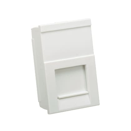 Panduit - NK 1-port, single gang, shuttered LJU6C