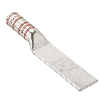 Panduit - Copper Compression Lug, Blank Tongue, #2