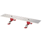 Panduit - Barre omnibus de mise à la terre ; BICSI ; 1/4 pouce x 4 pouces x 20 pouces (6,4