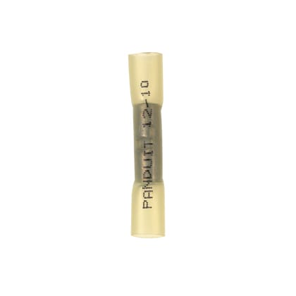 Panduit - Prolongateur isolé de gaine thermorétractable jaune;12-10 AWG(4,0-6,0);Cdt 20