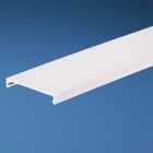 Panduit - Couvercle de goulotte câblage;PVC blanc;6 pieds(1,80m)x69,9mm; Cdt.6 pieds