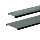 Panduit - Couvercle de goulotte de câblage;PVC noir;6 pieds(1,80m)x31,8mm;Cdt.6 pieds