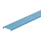 Panduit - Couvercle de goulotte de câblage;PVC bleu;6 pieds(1,80m)x44,5mm; Cdt.6 pieds