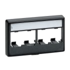 Panduit - Furniture Faceplate, 4 Port, Internation