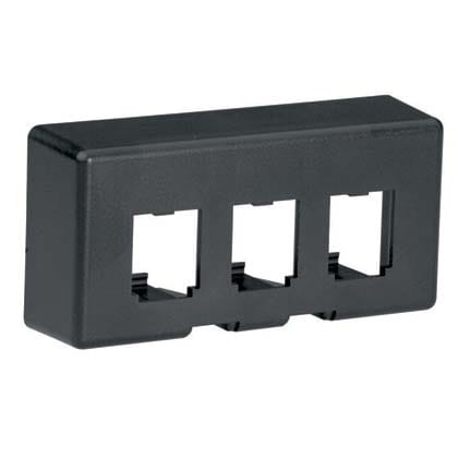 Panduit - Furniture Faceplate, 3 Port, Knoll Morri
