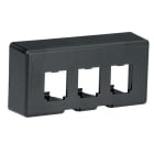 Panduit - Furniture Faceplate, 3 Port, Knoll Morri