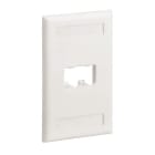 Panduit - Faceplate, 2 Port, Single Gang, Classic,