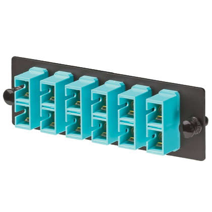 Panduit - FAP w/6 SC 10 GbE Dupl mm Adapters (AQ)