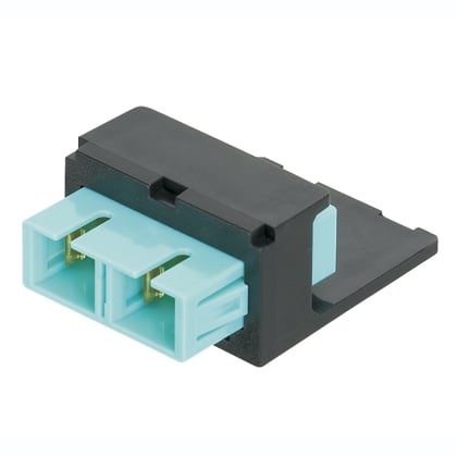 Panduit - SC Simpl (AQ) Adapter (BL) Module (Zirc)