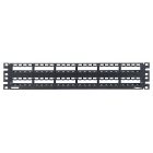 Panduit - Patch Panel, 48 Port, with Labels, Black