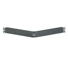 Panduit - Filler Panel, 1RU, Angled, Black