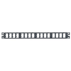 Panduit - Patch Panel, 32 Port, Modular, Black