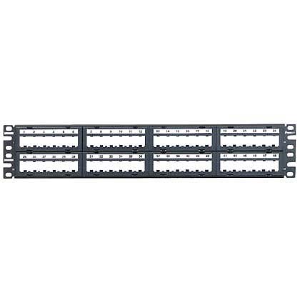 Panduit - Patch Panel, 48 Port, Modular, 6 Pack, B