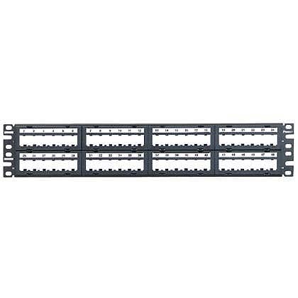 Panduit - Patch Panel, 48 Port, Modular, 6 Pack, B