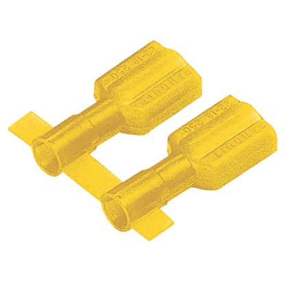 Panduit - Female Disconnect, compressor tab, nylon