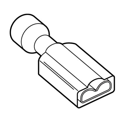 Panduit - Female Disconnect, nylon fully insulated