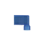 Panduit - Clip drapeau entierement isolé PA 6.6;6,35x0,8;16-14 AWG(1,5-2,5);bleu;Cdt.1000