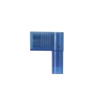 Panduit - Clip drapeau entierement isolé PA 6.6;6,35x0,8;16-14 AWG(1,5-2,5);bleu;Cdt.50