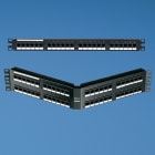 Panduit - Punchdown Patch Panel Kit, Cat 6, Flat,
