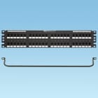 Panduit - Punchdown Patch Panel Kit, Cat 5e, Flat,