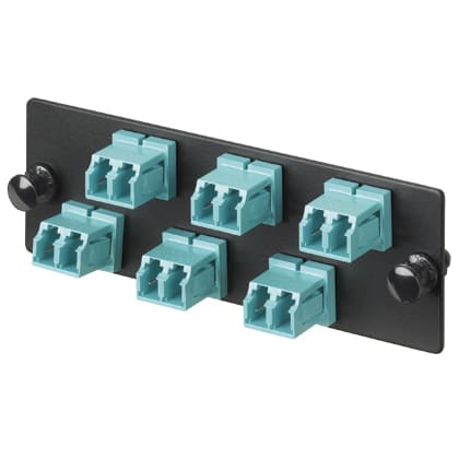Panduit - FAP w/12 LC 10 GbE Simpl mm Adapters (AQ