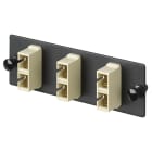 Panduit - FAP w/3 SC Duplex MM Adapters (EI) Zirco