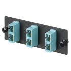 Panduit - FAP w/3 SC Duplex MM Adapters (AQ) Zirco