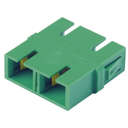 Panduit - SC APC Dupl Fiber Optic Adapter AG (Zirc