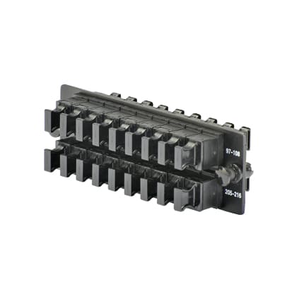 Panduit - FAP with 18 MPO Adapters HORZ, BL