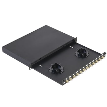 Panduit - NK eDrawer with 12 Duplex SC Adapters ,