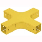 Panduit - Fitting and Cover, 4-Way Cross, 2" x 2"