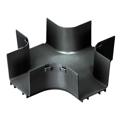 Panduit - Fitting, 4-Way Cross, 4" x 4" (100mm x 1