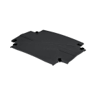 Panduit - Snap-On Cover, 4-Way Cross, 24" x 4" w/1