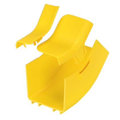 Panduit - Fitting and Cover, Inside Vertical 45o,