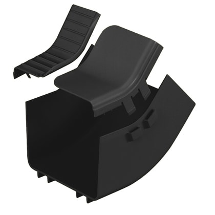 Panduit - Fitting and Cover, Inside Vertical 45o,