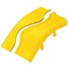 Panduit - Split Cover, Outside Vert 45o, 4" x 4" (