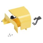 Panduit - Fiber Runner Accessoire de Sortie 100x100 Jaune