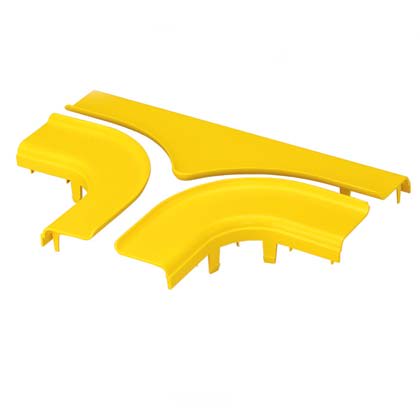 Panduit - Split Cover, Horizontal Tee, 4" x 4" (10