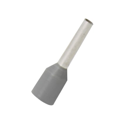 Panduit - Ferrule, Expanded Gray Sleeve, #18 AWG (