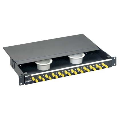 Panduit - Fiber Tray With 24 ST Connectors