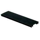 Panduit - Couvercle de goulotte de câblage;type H4;PVC noir;Cdt.6 pieds
