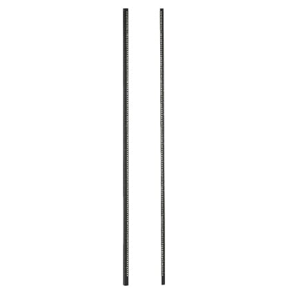 Panduit - 7 Foot 4 Post Cage Nut Rail Set, White