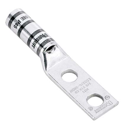 Panduit - Copper Compression Lug, 2 Hole, 2/0 AWG,