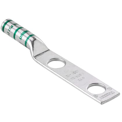 Panduit - Copper Compression Lug, 2 Hole, 350 kcmi