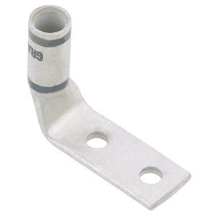 Panduit - Copper Compression Lug, 2 Hole, #1 AWG F